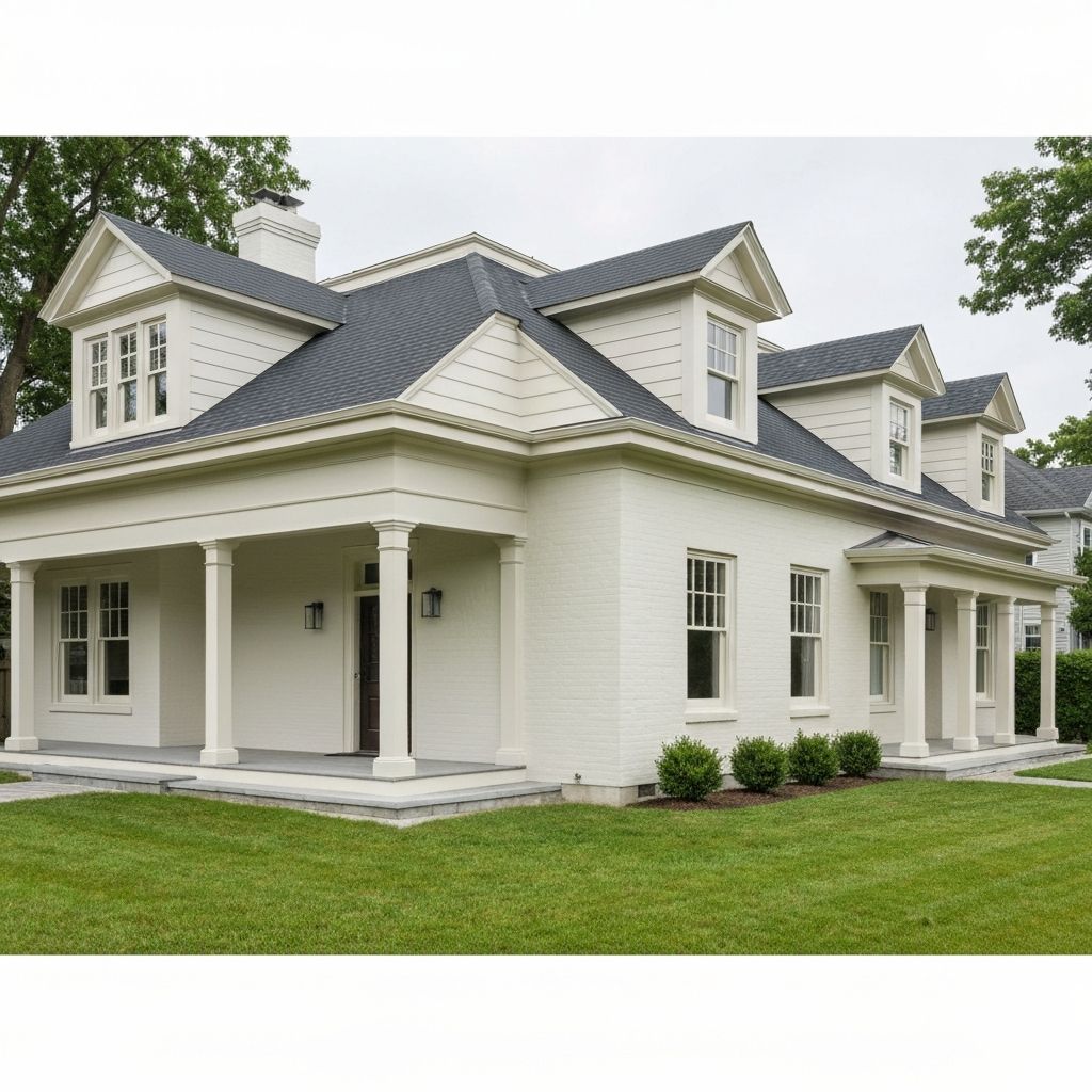 Exterior painting work